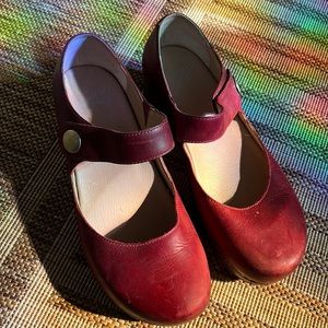 Dansko Red Mary Jane size 39